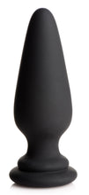 Load image into Gallery viewer, Large Anal Plug with Interchangeable Fox Tail - Black and White