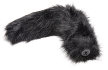 Load image into Gallery viewer, Large Vibrating Anal Plug with Interchangeable Fox Tail - Black