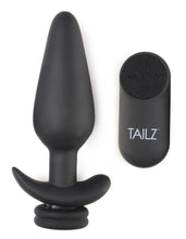 Load image into Gallery viewer, Large Vibrating Anal Plug with Interchangeable Fox Tail - White