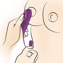 Load image into Gallery viewer, Slim Pulse 7X Pulsating Silicone Clit Stimulator and Vibrating Egg