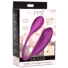 Load image into Gallery viewer, Slim Pulse 7X Pulsating Silicone Clit Stimulator and Vibrating Egg