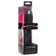 Load image into Gallery viewer, 10X Triple Stim Silicone Vibrator