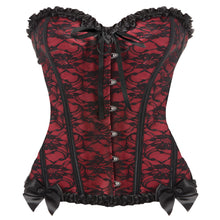 Load image into Gallery viewer, Scarlet Seduction Lace-up Corset and Thong - XL
