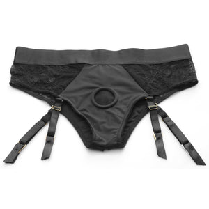 Panty Harness with Garter Straps - SM