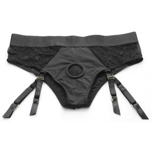 Panty Harness with Garter Straps - LXL