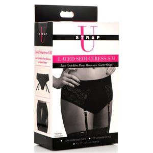 Panty Harness with Garter Straps - SM