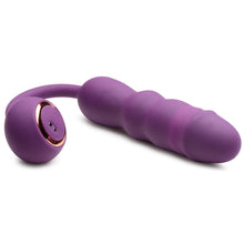 Load image into Gallery viewer, Thrust Thumper Thrusting Silicone Vibrator with Remote