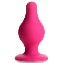 Load image into Gallery viewer, Squeezable Tapered Small Anal Plug - Pink