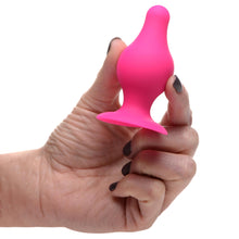Load image into Gallery viewer, Squeezable Tapered Small Anal Plug - Pink