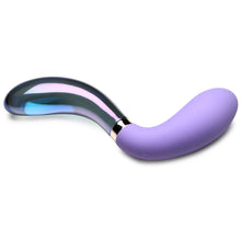 Load image into Gallery viewer, 10X Pari Dual Ended Wavy Silicone and Glass Vibrator