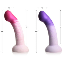 Load image into Gallery viewer, G-Swirl G-Spot Silicone Dildo - Purple