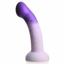 Load image into Gallery viewer, G-Swirl G-Spot Silicone Dildo - Purple