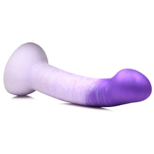 Load image into Gallery viewer, G-Swirl G-Spot Silicone Dildo - Purple