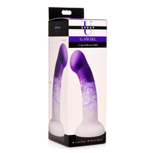 Load image into Gallery viewer, G-Swirl G-Spot Silicone Dildo - Purple