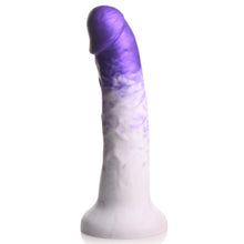 Load image into Gallery viewer, Swirl Realistic Silicone Dildo - Purple