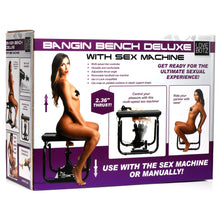 Load image into Gallery viewer, Deluxe Bangin Bench with Sex Machine