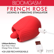 Load image into Gallery viewer, 10X French Rose Licking and Vibrating Stimulator