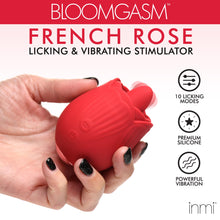 Load image into Gallery viewer, 10X French Rose Licking and Vibrating Stimulator