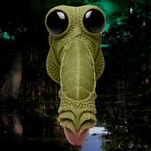 Load image into Gallery viewer, Swamp Monster Green Scaly Silicone Dildo-0