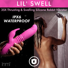 Load image into Gallery viewer, 35X Lil Swell Thrusting and Swelling Silicone Rabbit Vibrator