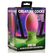 Load image into Gallery viewer, Xeno Egg Glow in the Dark Silicone Egg - Large