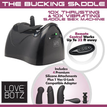 Load image into Gallery viewer, The Bucking Saddle 10X Thrusting and Vibrating Saddle Sex Machine-2