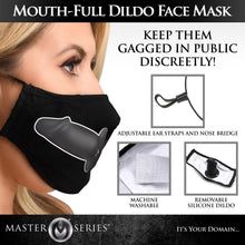 Load image into Gallery viewer, Mouth-Full Dildo Face Mask