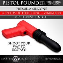 Load image into Gallery viewer, Pistola Pounder Thrusting Vibrator