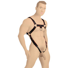 Load image into Gallery viewer, Heathen&#39;s Male Body Harness - S/M