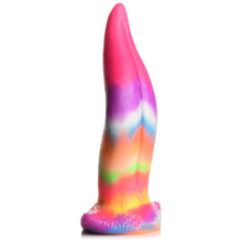 Load image into Gallery viewer, Unicorn Kiss Unicorn Tongue Glow-in-the-Dark Silicone Dildo