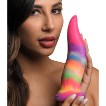 Load image into Gallery viewer, Unicorn Kiss Unicorn Tongue Glow-in-the-Dark Silicone Dildo