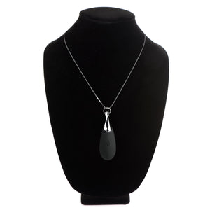 10X Vibrating Silicone Teardrop Necklace-6