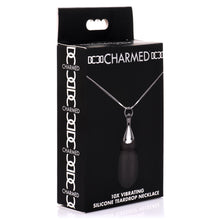 Load image into Gallery viewer, 10X Vibrating Silicone Teardrop Necklace-8