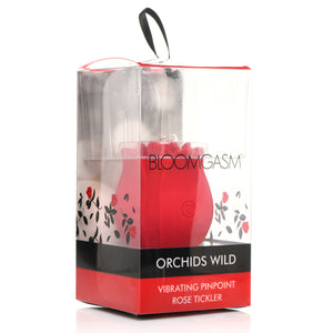 Orchids Wild Vibrating Pinpoint Rose Tickler-6