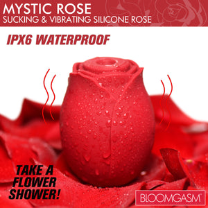 Mystic Rose Sucking and Vibrating Silicone Rose-2