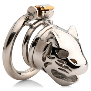 Caged Cougar Locking Chastity Cage-3