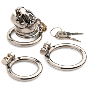 Caged Cougar Locking Chastity Cage-4