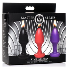 Load image into Gallery viewer, Kink Inferno Drip Candles-3