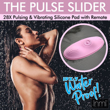 Load image into Gallery viewer, The Pulse Slider 28X Pulsing and Vibrating Silicone Pad with Remote