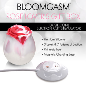 The Rose Lovers Gift Box 10x Clit Suction Rose - Swirl-5