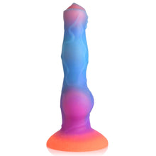 Load image into Gallery viewer, Space Cock Glow-in-the-Dark Silicone Alien Dildo-4