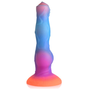 Space Cock Glow-in-the-Dark Silicone Alien Dildo-4