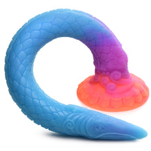 Load image into Gallery viewer, Makara Glow-in-the-Dark Silicone Snake Dildo-3