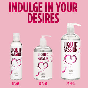 Liquid Passion Natural Lubricant - 8oz-7