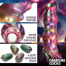 Load image into Gallery viewer, Larva Silicone Ovipositor Dildo with Eggs-1