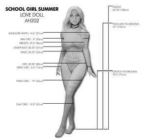 School Girl Summer Love Doll-12