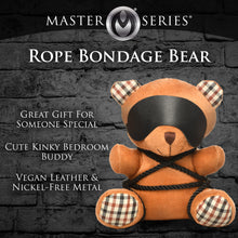 Load image into Gallery viewer, Rope Bondage Bear-2