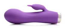 Load image into Gallery viewer, 10X Wonder Mini Rabbit Silicone Vibrator - Purple