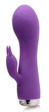 Load image into Gallery viewer, 10X Wonder Mini Rabbit Silicone Vibrator - Purple