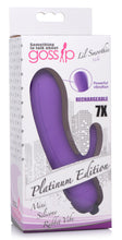 Load image into Gallery viewer, 7X Lil Smoothie Mini Silicone Rabbit Vibe - Violet